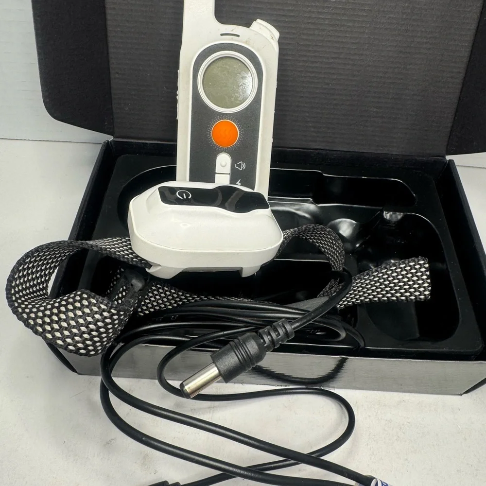 Dinjoo Dog Training System Shock Collar Model PS8 white